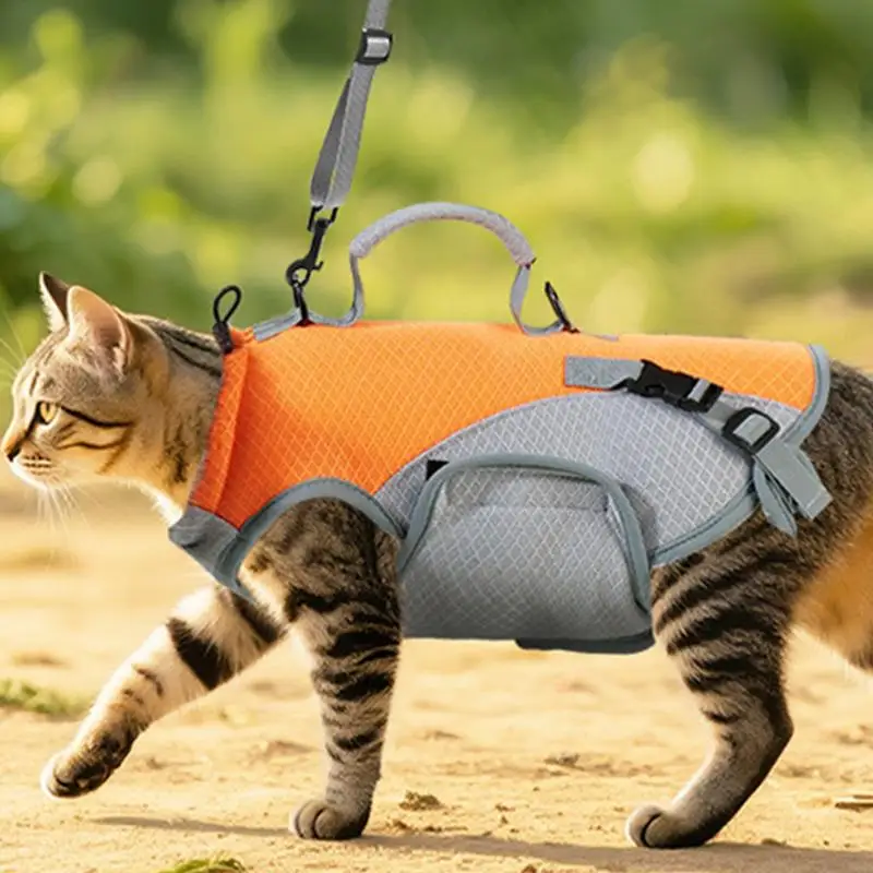 

Dog Cooling Vest Dog Harness Jacket Cooler Breathable Puppy Clothes With Detachable Shoulder for Large Medium Small Animals
