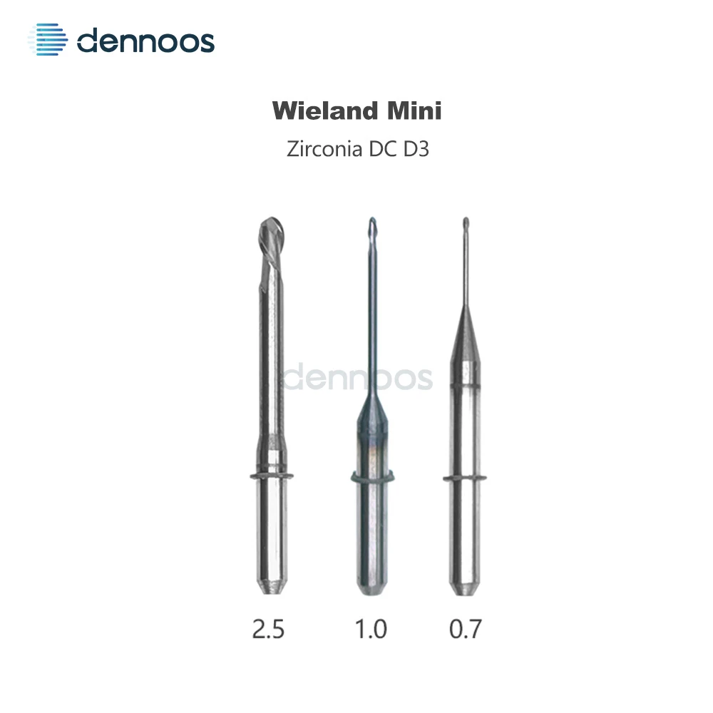 Dental-Zirkonoxid-Fräser D3/D4 mit DC-Beschichtung für alle Marken wie Amann/Sirona/ARUM/UP3D/Zirkonzahn/Roland/Yureca – Detail 6