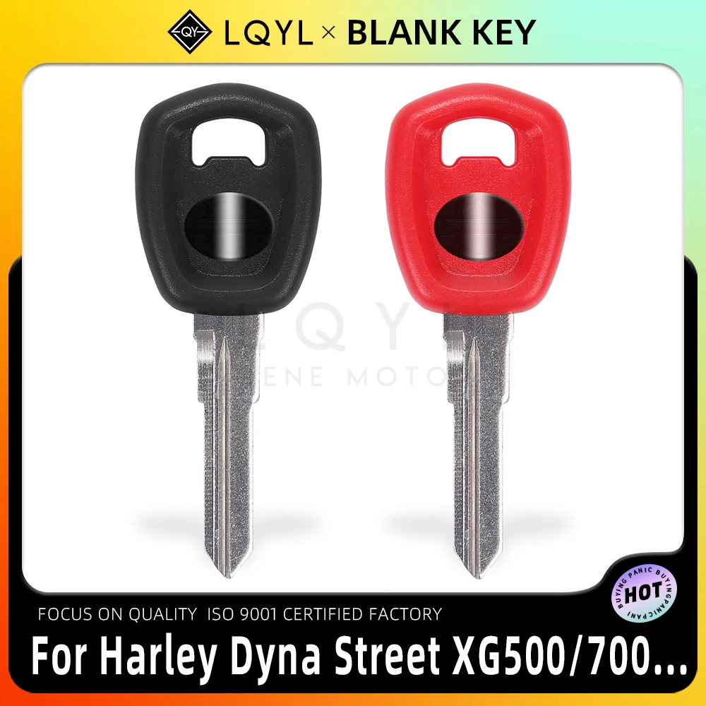 LQYL New Blank Key Motorcycle Replace Uncut Keys For Harley Dyna Street XG 500 700 750 XG500 XG700 XG750 2015 2016 2017 2018