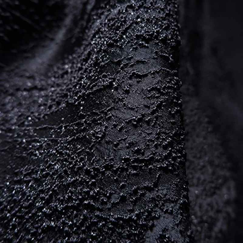 

Irregular 3D Particle Jacquard Fabric for Coat Jacket Outerwear Textured Blended Handmade DIY Designer Sewing Material