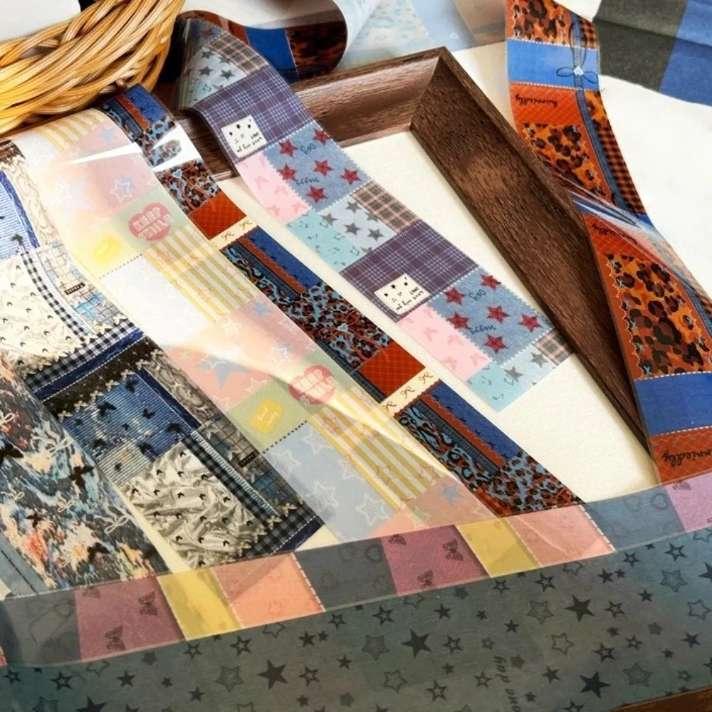 

10 рулонов цветной фольги для ногтей, бумага для трансфера, DIY наклейки для ногтей с леопардовым принтом, клетчатые наклейки под деним, набор для маникюра, декоративная лента для салонного использования