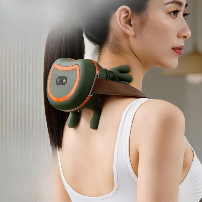 

Massage Shoulder and Neck Neck Protector Waist and Neck Dual-purpose Electric Heating Kneading Massager Cervical Spine Massager