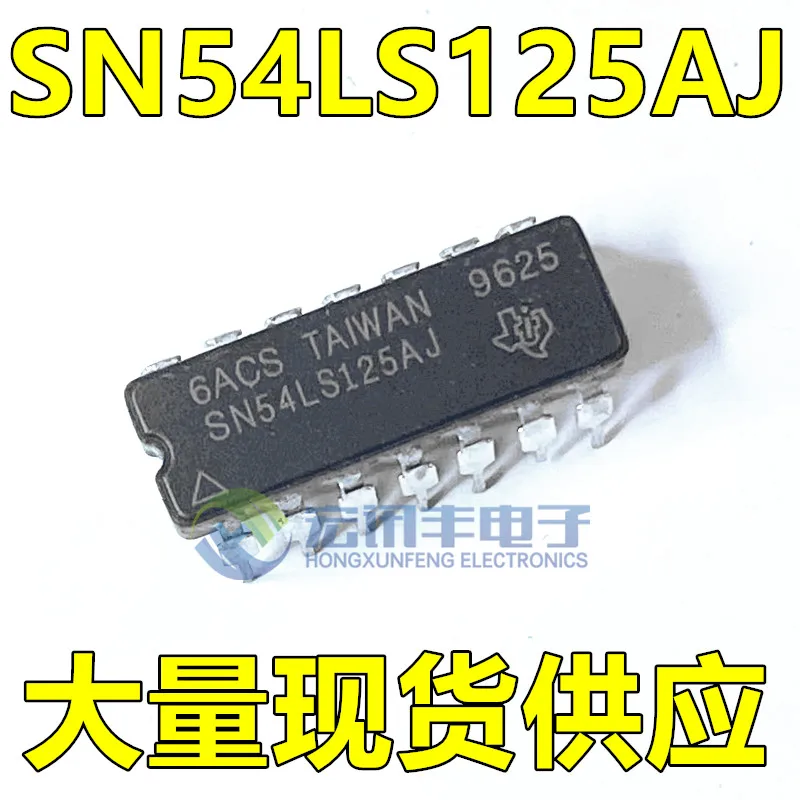 SN54LS125AJ SN54LS125J 54LS125 CDIP-14       10PCS