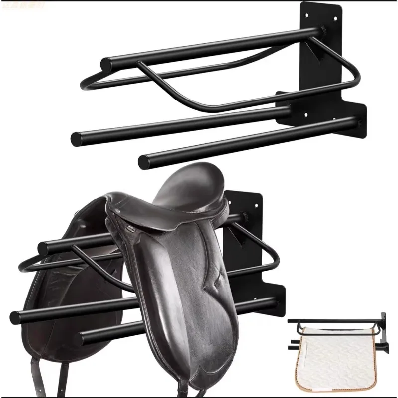 

Saddle rack, equestrian sporting goods, heavy duty stable storage rack, horse