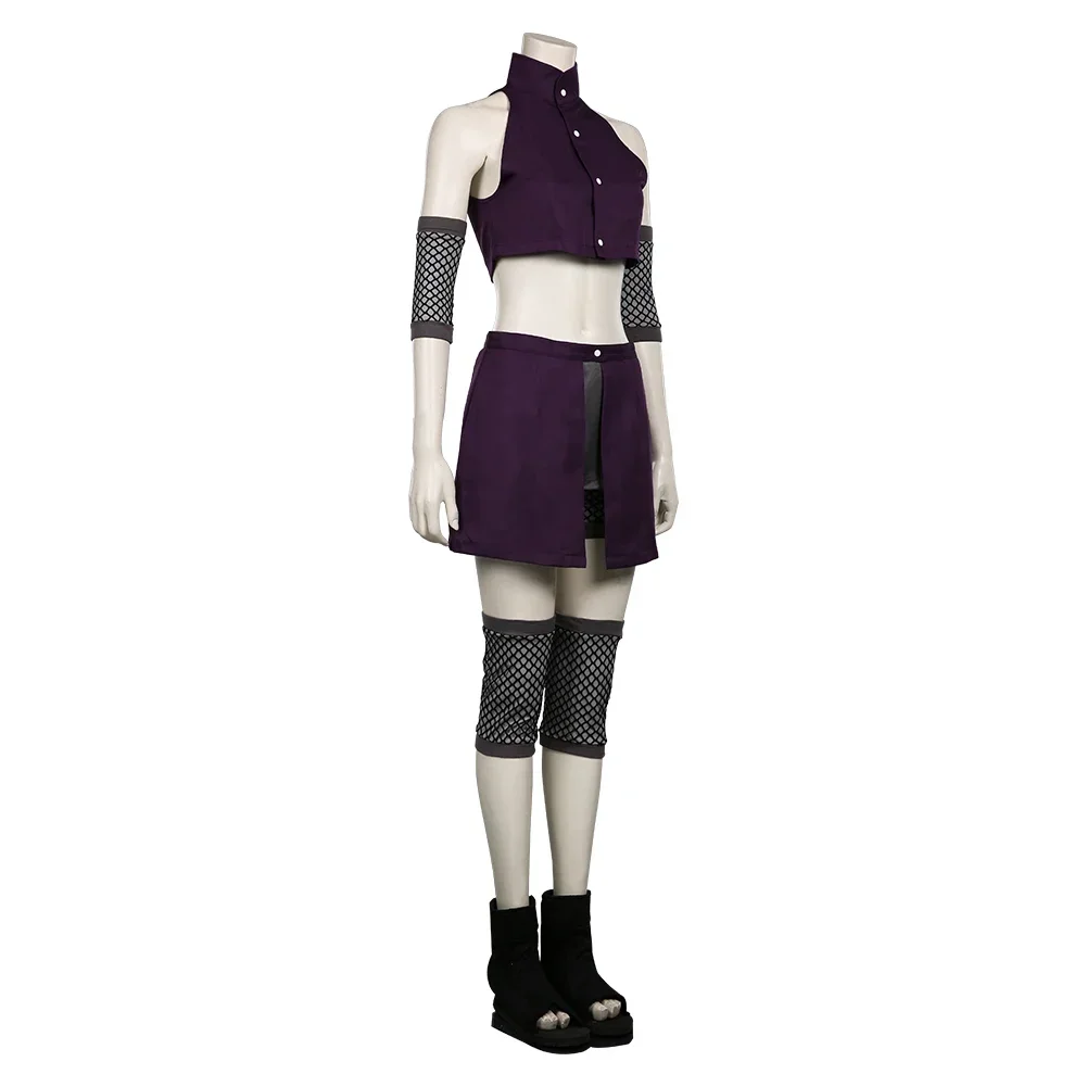 Costume de Cosplay aka Ino avec Jupe Trempée pour Femme, Tenues d'Halloween et de Carnaval