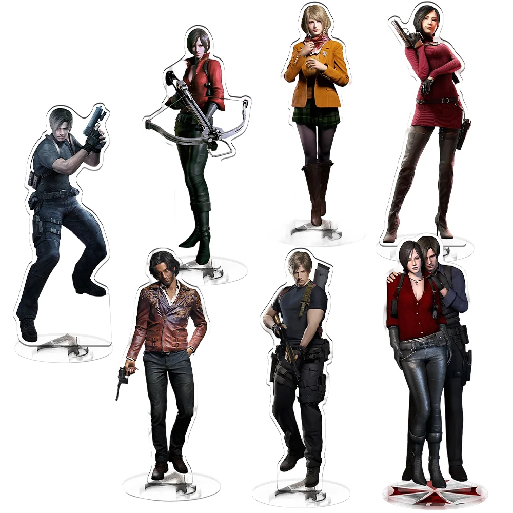 

Resident Evil Ada Wong 15cm Acrylic Stand Keychain Figure Anime Game Character Display Stand for Desk Decor Gift for Fans