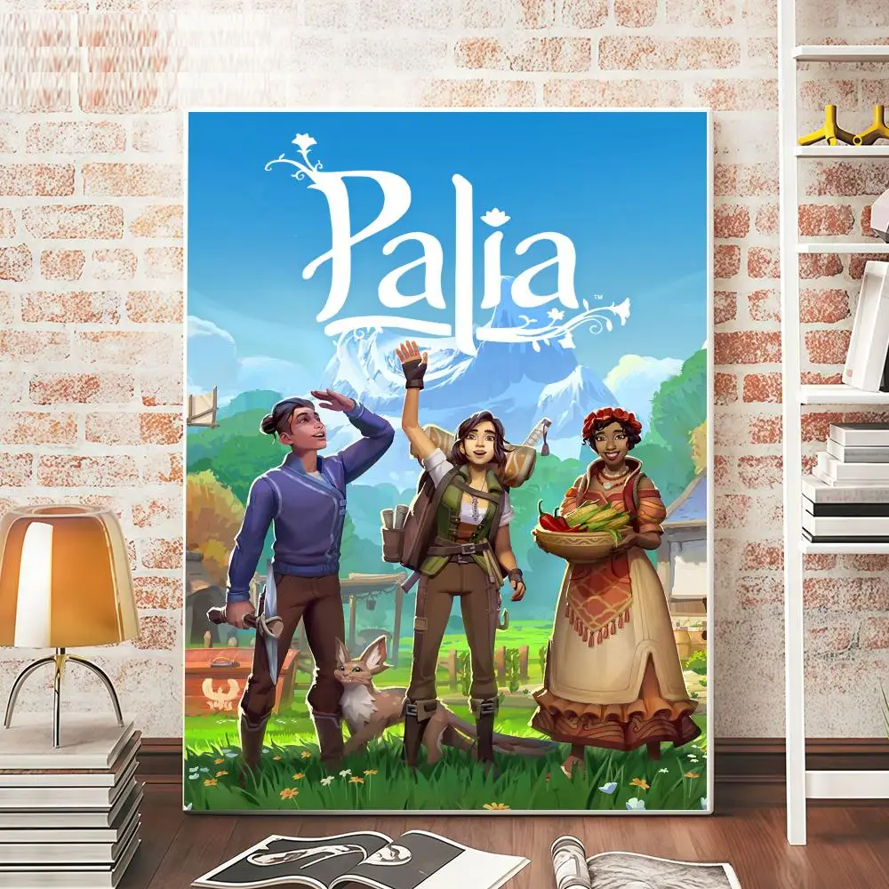 Cuadro Decorativo de Lujo P-Palia para Interiores: Caligrafía, Arte para Cubiertas de Álbumes, Decoración de Paredes para Cafeterías, Bares y Salas de Juego