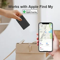 Etiqueta inteligente para apple airtags encontre minha apple com tuya anti perdido localizador de itens para bagagem mala localizador chave bluetooth rastreador gps