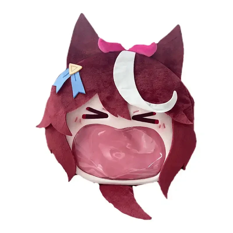 Anime Tokai Teio Cosplay Plush Bag Laugh Face Transparent Itabag Backpack Lolita Women Crossbody Shoulder Bag Wallet In Stock