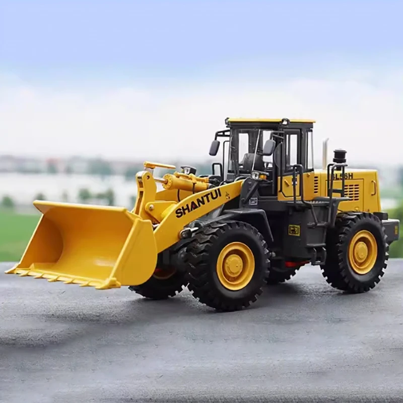 

Diecast 1:35 Scale L55-C5 Loader Forklift Alloy Car Model Finished Product Simulation Toy Collection Gift Static Model