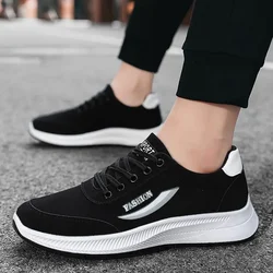 Men's Sneakers Breathable Mens Vulcanized Shoes Comfortable Flat Shoes Soft Male Shoes Fashionable 2024 New Zapatillas De Hombre