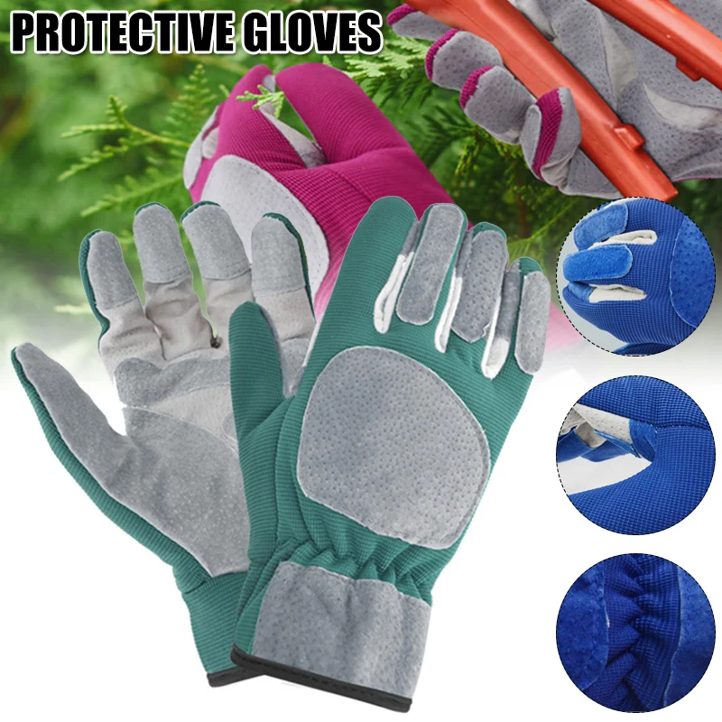 Guantes de jardinería a prueba de poda de rosas, guantes de trabajo para deshierbe, excavación, plantación, rastrillo y poda, Protector de mano de jardinería DIY