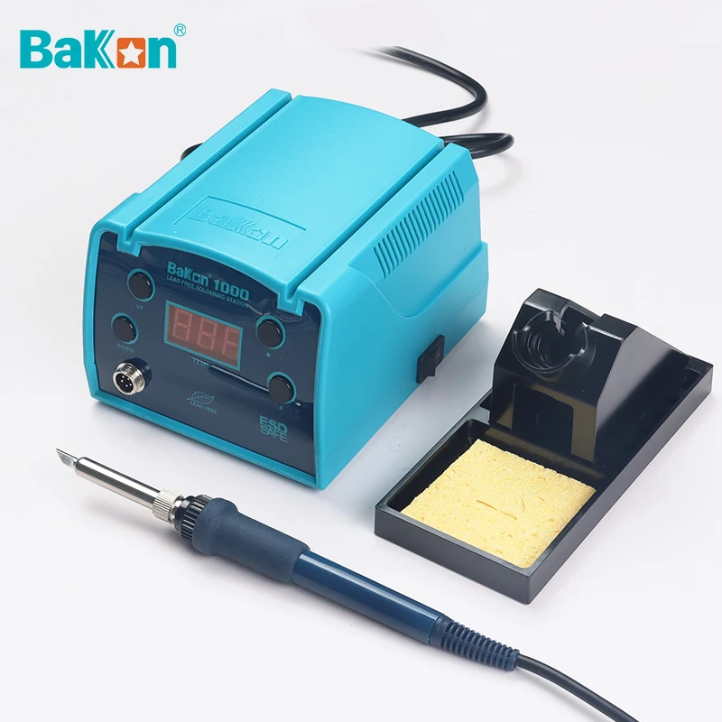 

Bakon BK1000 High Frequencies Rework Soldering Station Lead Free Electric Welding Table 90W Clearance Sale