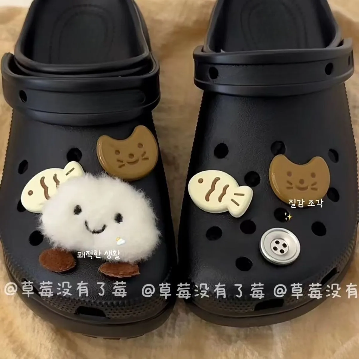 

Fish Cat Cloud Series Shoe Accessories Lovely Charms for Crocs Funny Footwear Decoration Ins Popular Adornment for Clogs Sandals