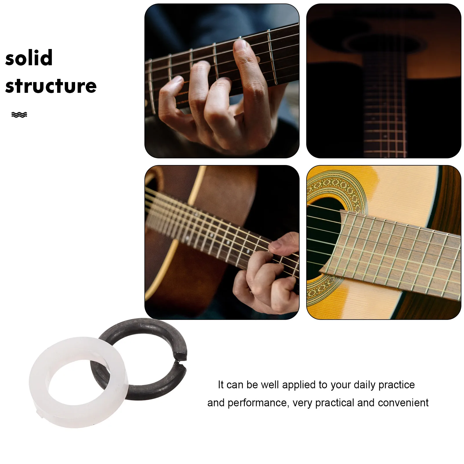 10Pairs Guitar Tuning Peg Spacer Tuner Washer Plastic Tuner Gasket Accessory For Tuning Spacers Portable Guitar Supply Accessory