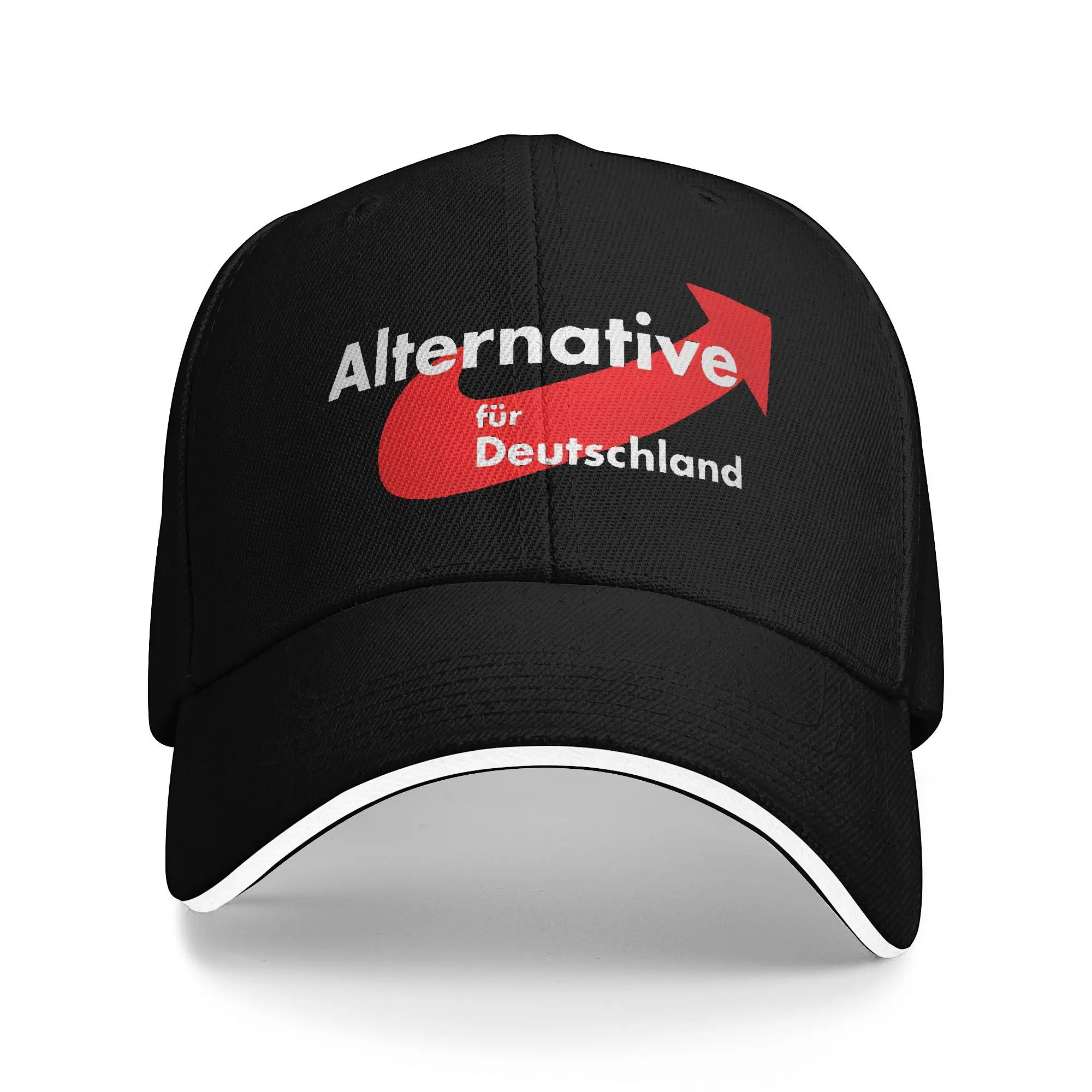 Afd Alternative Logo  Sandwich Hat Men Women  Fashion  Cap Trucker Cap Adjustable Polyester Baseball Cap Summer