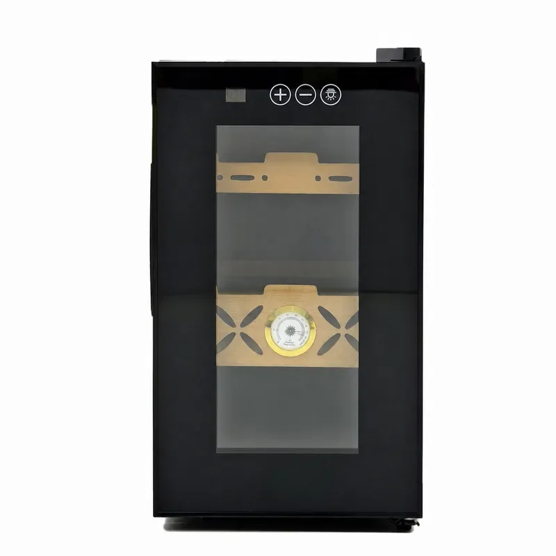 200 Capacity Smart Temp Control Silent Electronic Cigar Cooler Humidor Cabinet Constant Temperature Cigar Storage Fridge