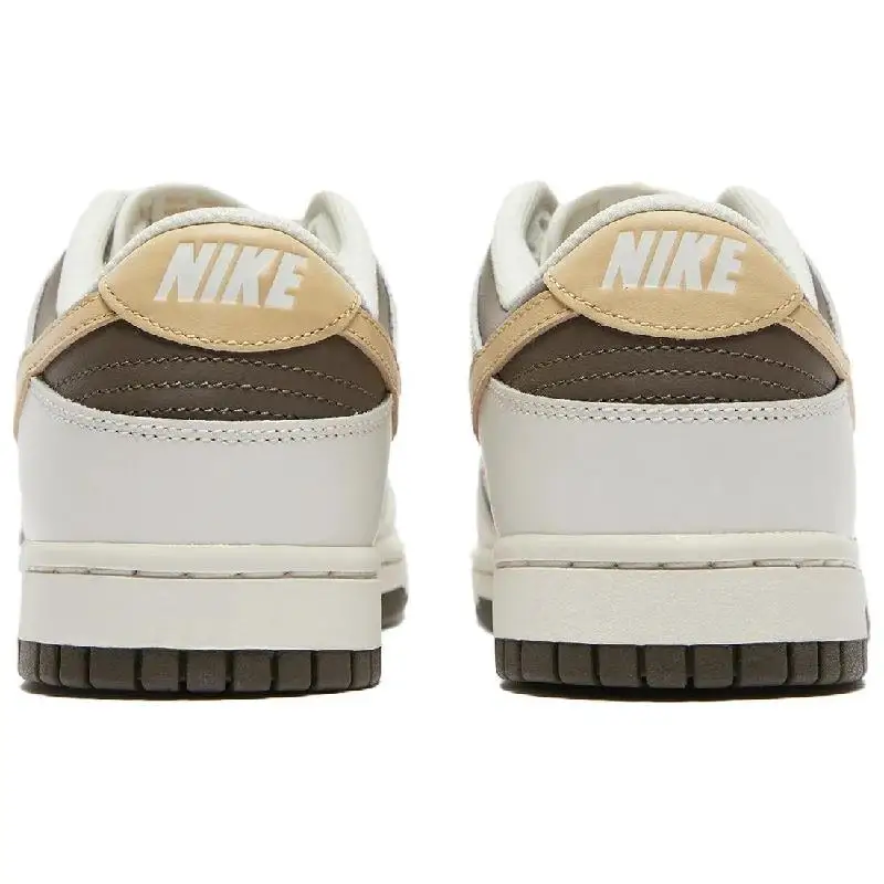 Nike Nike Dunk รองเท้าสเก็ตบอร์ดรองเท้าผ้าใบสีน้ําตาลต่ําผู้หญิง HM9655-001