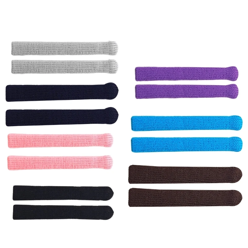10Pairs Glasses Ear Cushions Knitted Glasses Leg Covers Fashion and Gift