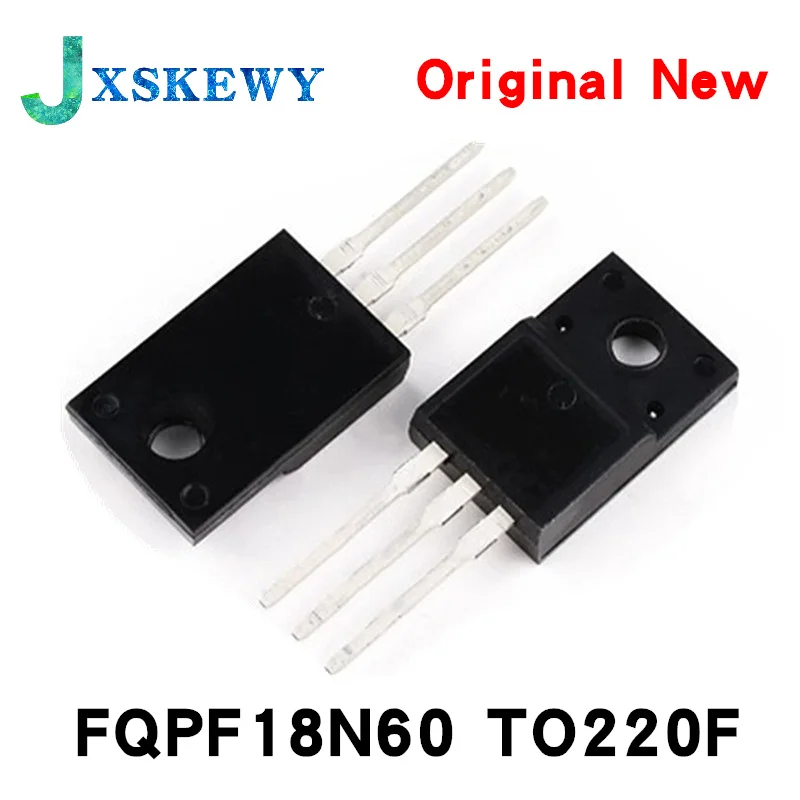 5Pcs New FQPF18N60 TO220F FQPF18N60C K18A60 18NM60N TO-220F