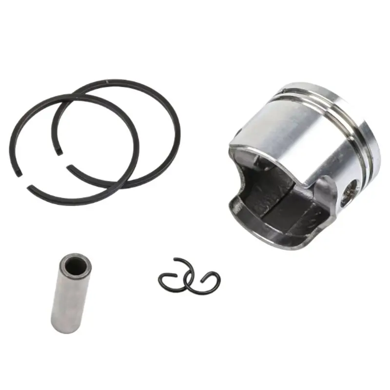AT63-Replacement Cylinder For 44Mm For Piston Kit For 52CC 44-5 Motor Brush Cutter- Gasket Rings, Pins Washers Lawn Mower Parts