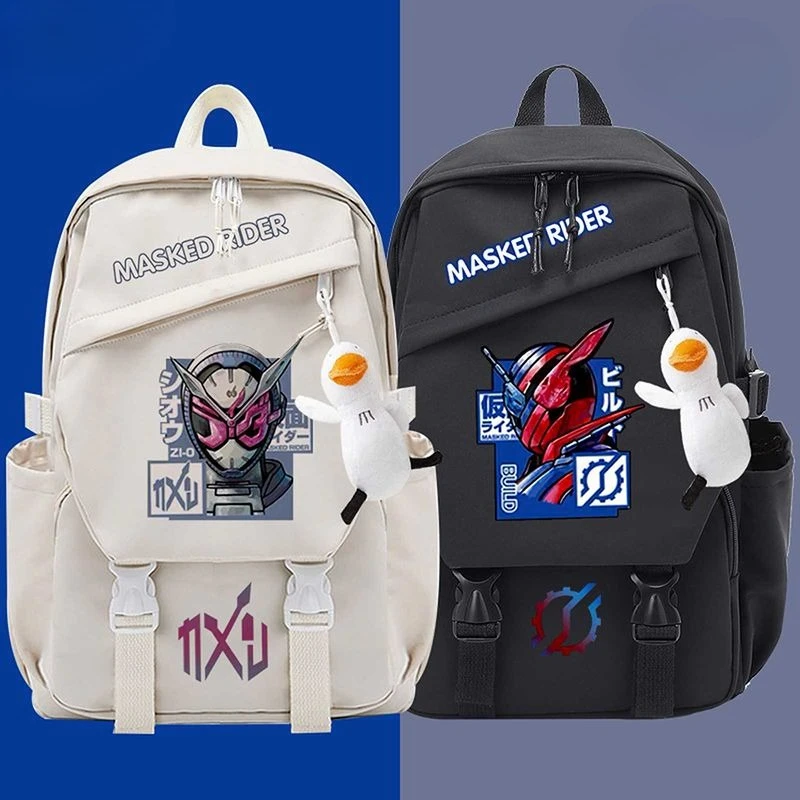 

Школьная сумка Kamen Rider, женская сумка, большой вместительный рюкзак с героями мультфильмов, аниме-рюкзак, дорожные сумки для ноутбуков