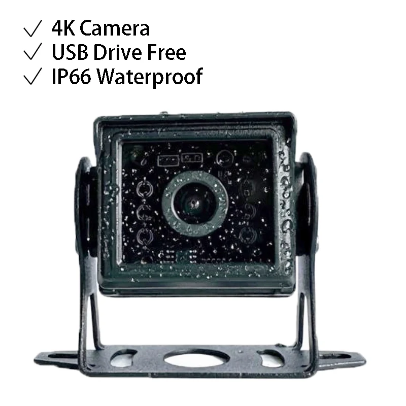 4K Outdoor IP66 Waterproof Camera 1080P Cam 1/3 Inch COMS 30fps 105 Degrees FF 2K USB Plug and Play Camera
