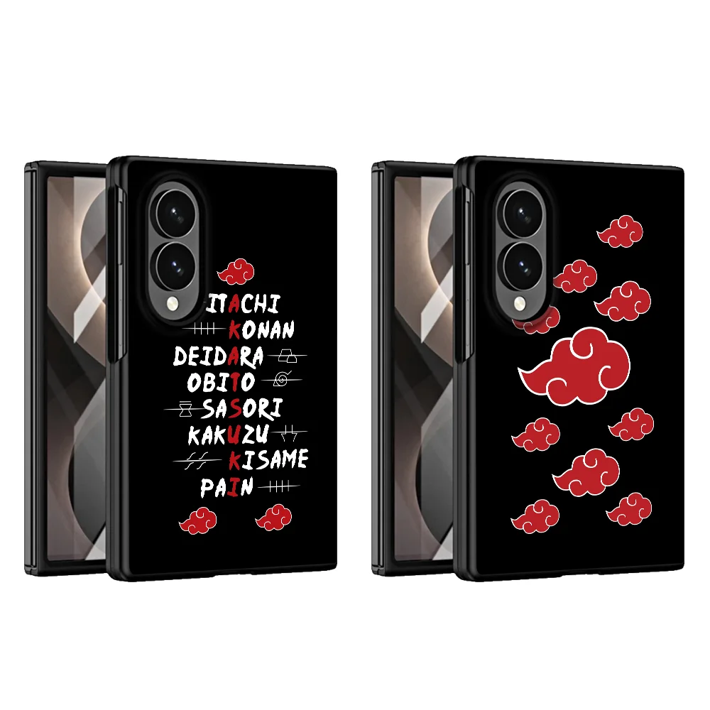 Narutos-Akatsukis-Cloud Phone Shell Case for Samsung Galaxy ZFold Wide Z Fold 8 Z Fold8 Wide ZFold8