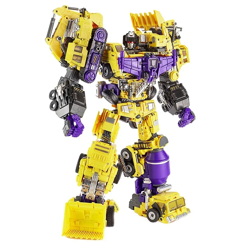 6 in1 JINBAO distrucator & Kit G1 GT Transformation capolavoro Action Figure Toy Movie 8008 Oversize 45cm Deformation Car Robot