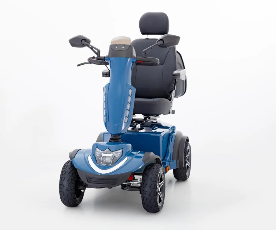 

Электрический складной скутер Airo R4SE на 4 колесах для людей с ограниченными возможностями с LED-фарой, хит продаж