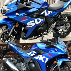 GSX250r-オートバイの反射ステッカー,防水接着剤,ボディ装飾,スズキ用アクセサリー,GSX250r,gsxr250