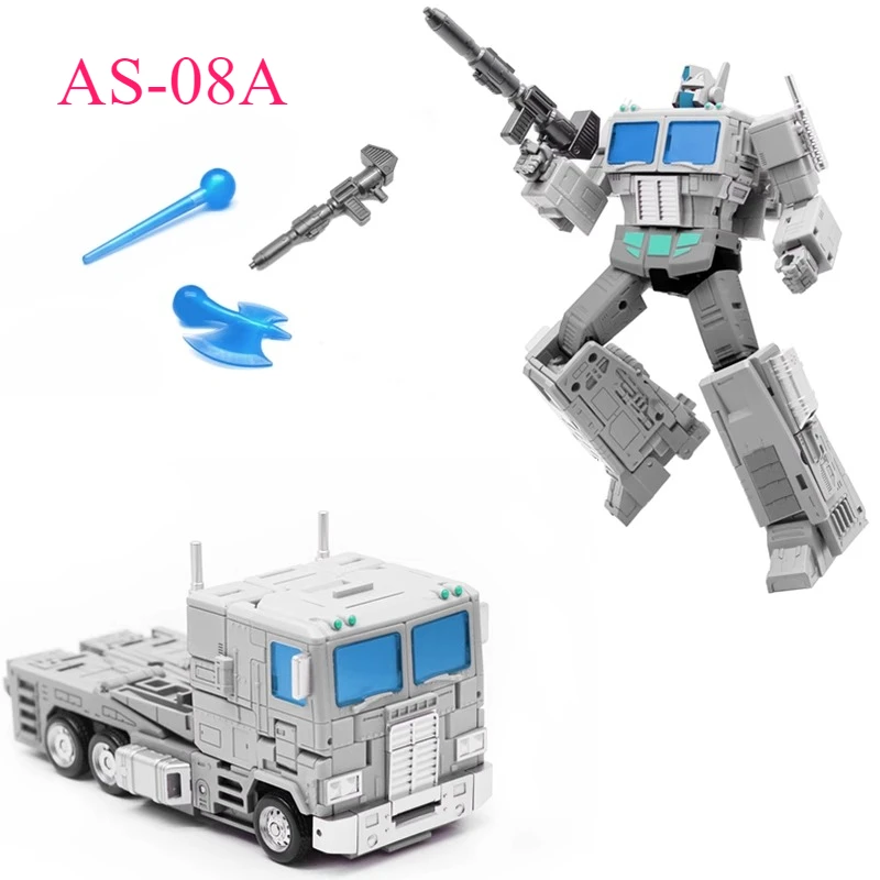 

In Stock！AS TOYS Transformation AS-08 AS-08A AS08A KO SS86 OP Prime Action Figure Robot Toy