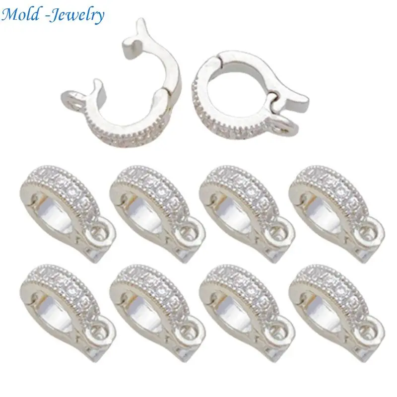 

69HB Easy to Use Jewelry Clasp for Jewelry Making Supplies Findings Accessories