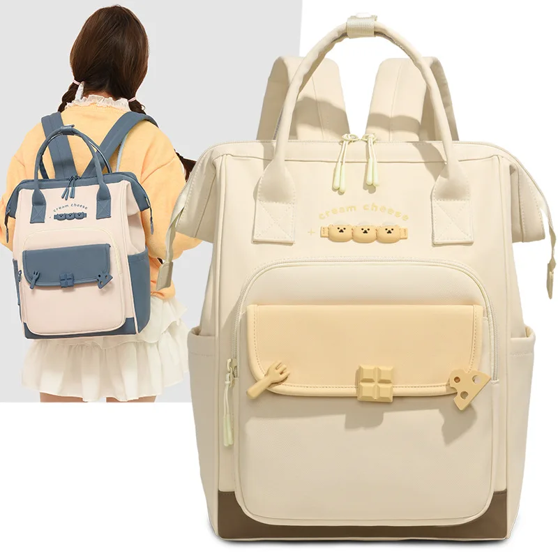 Multi-functional Diaper Bag for Mom Large Capacity Casual Mummy Bag Portable Travel Baby Bag for Hospital Maternity Essentials