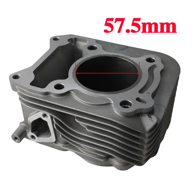 Motorcycle Cylinder Block Kit Piston Ring Gaskets 57.5mm for Vespa Sprint Primavera S 150 LX LXV150 4T Accessories