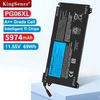 KingSener batería PG06XL para HP Omen 15-DH 15-DH0XXX 15T-DH000 15T-DH100 15-DH1010CA TPN-C143 HSTNN-DB9F L48431-2C1 L48497-005