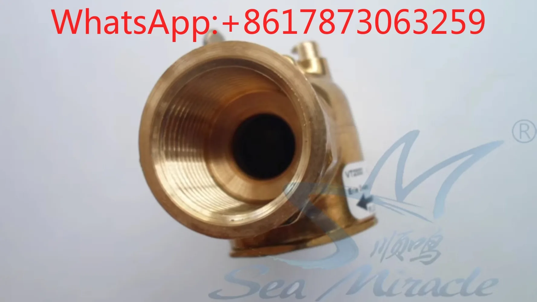 VT2332 water thread electric two-way zone valve 6 points DN20 fan coil brass water valve