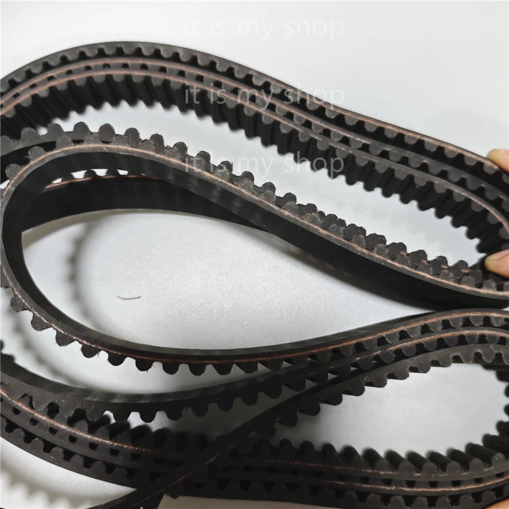 

10pcs S3M Timing Belt Set 165-204 Length Options 4mm Width 58 Teeth Rubber Closed-Loop Pulley for Precision Drive Systems