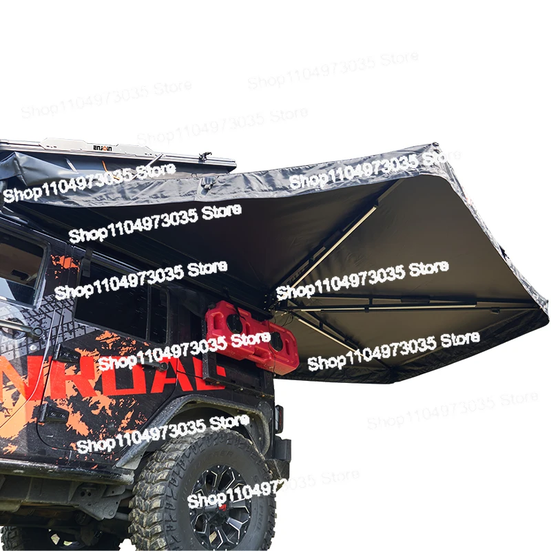 

Waterproof 2m 270 Awning Degree Freestanding Batwing Car Awning for Camping and Outdoor or Camping Seitenmarkise