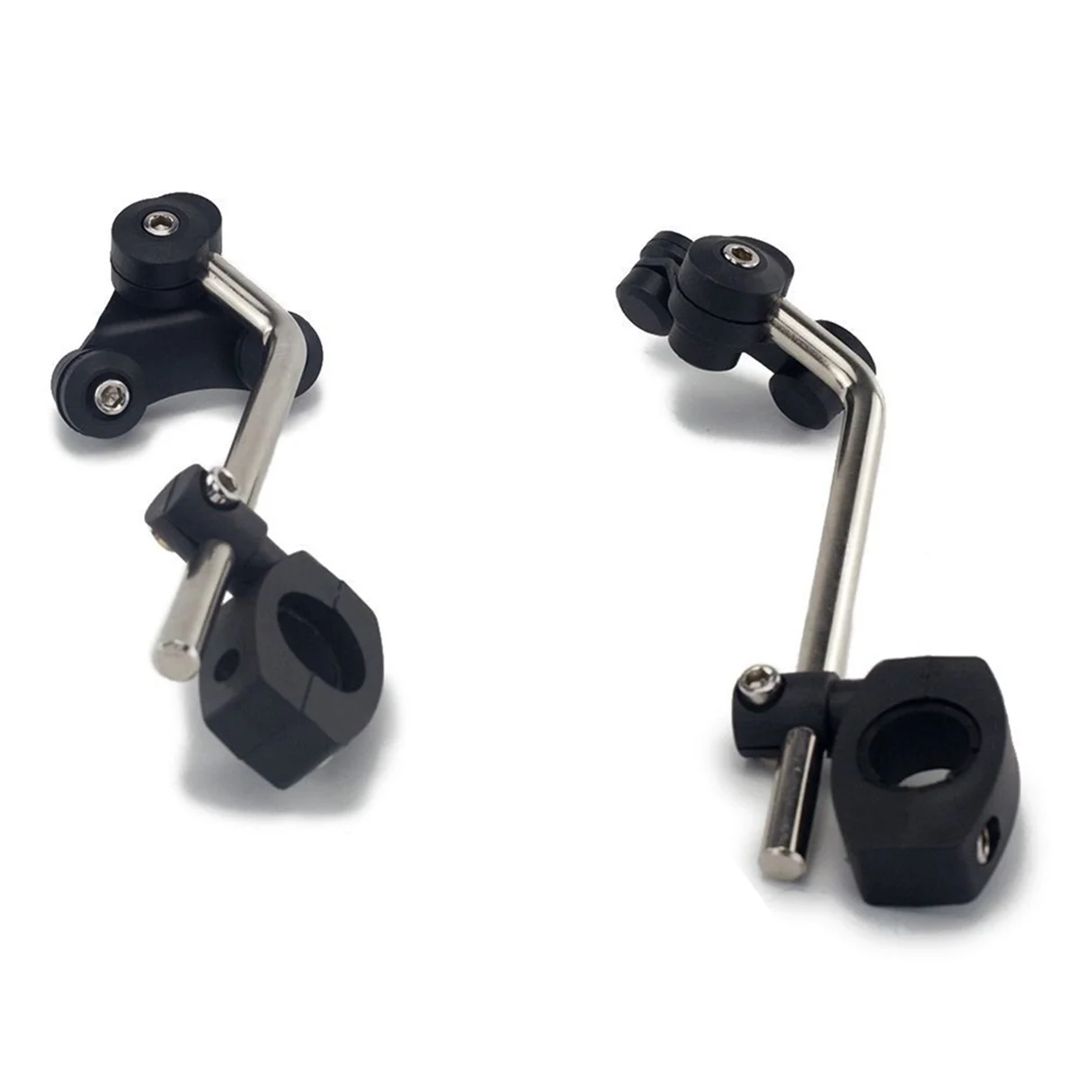 

look-Motorcycle 22MM Windshield Mounting Bracket Universal Windscreen Fixed Bracket Moto