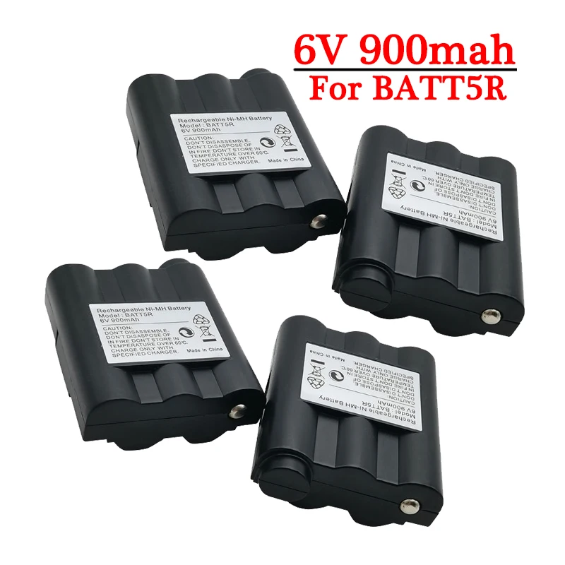 6V 900mAh BATT5R AVP7GXT Battery For Midland G7 G8 Pro GXT400 GXT444 GXT450 GXT500 GXT600 GXT850 GXT860 GXT900 GXT950 GXT1000