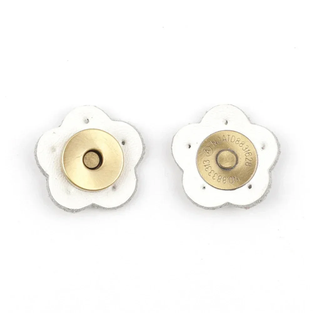 Magnetic Snap Buttons For Sewing  Easy And Reliable Closure  Perfect For Clothing And Accessories  1pc Set Of Plum Blossom