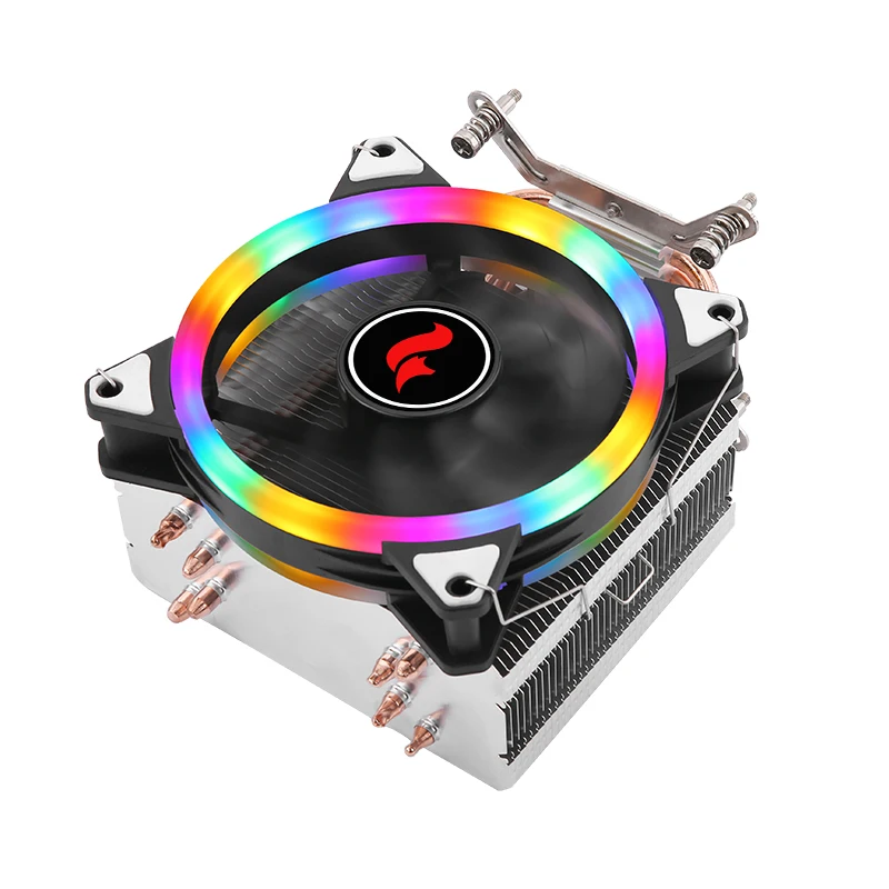 HNHU Computer Cooler Cpu Processor Low Noise 4/6 Heat Pipe 120mm Fan 4Pin/PWM Install LGA115x 1200 1700 18xx 2011 i5 i7 x79 x99 - view 6