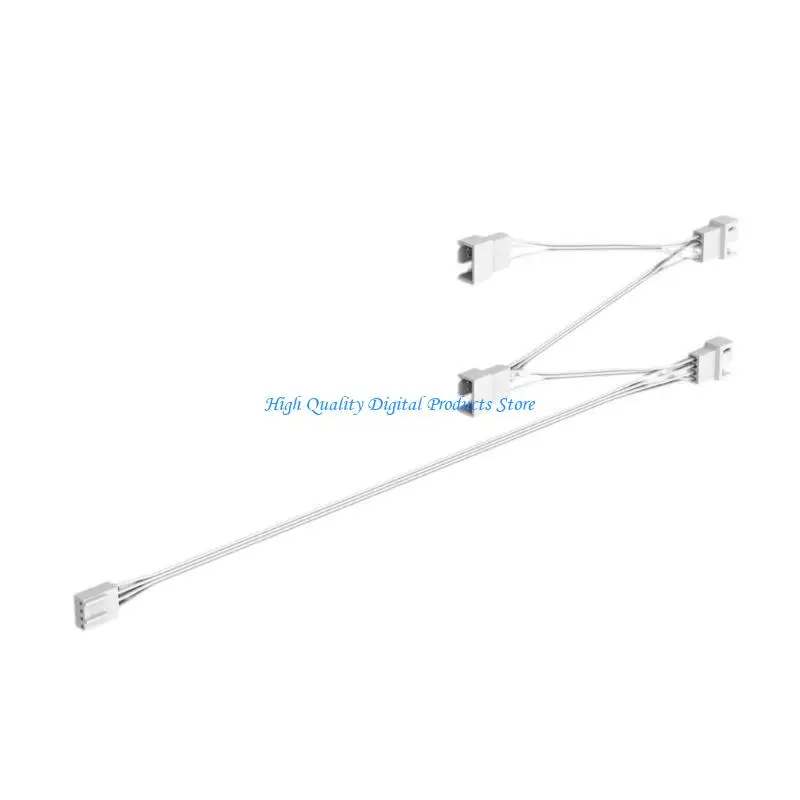 U2JEは、4pin PWMファン拡張機能、4pin PWM PCファンスプリッターケーブルPWMスプリッターケーブルファンスプリッターでPC冷却を最適化します