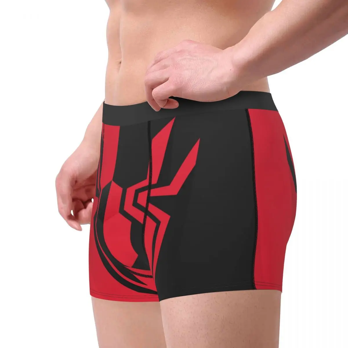 Aranha personalizada Web Web Web Web Boxers Web, Shorts, Roupa Interior Masculina, Moda Cuecas