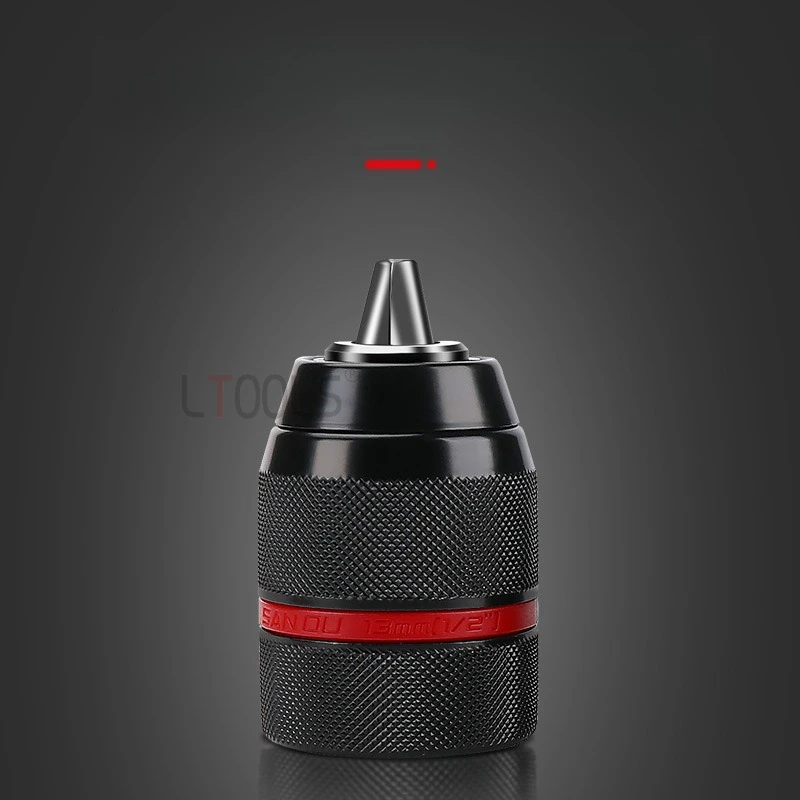 Hand Electric Drill Ratchet Self-locking Chuck Three Pronged Clamping Firm Joint Multi Handle Universal Conversion Tools 13/10mm
