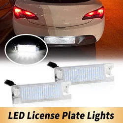 12V LED Number Plate Lamp For Chevrolet Malibu 13-16 Camaro 14-20 Volt 11-19 Cruze 2016-UP White License Plate Light Assembly