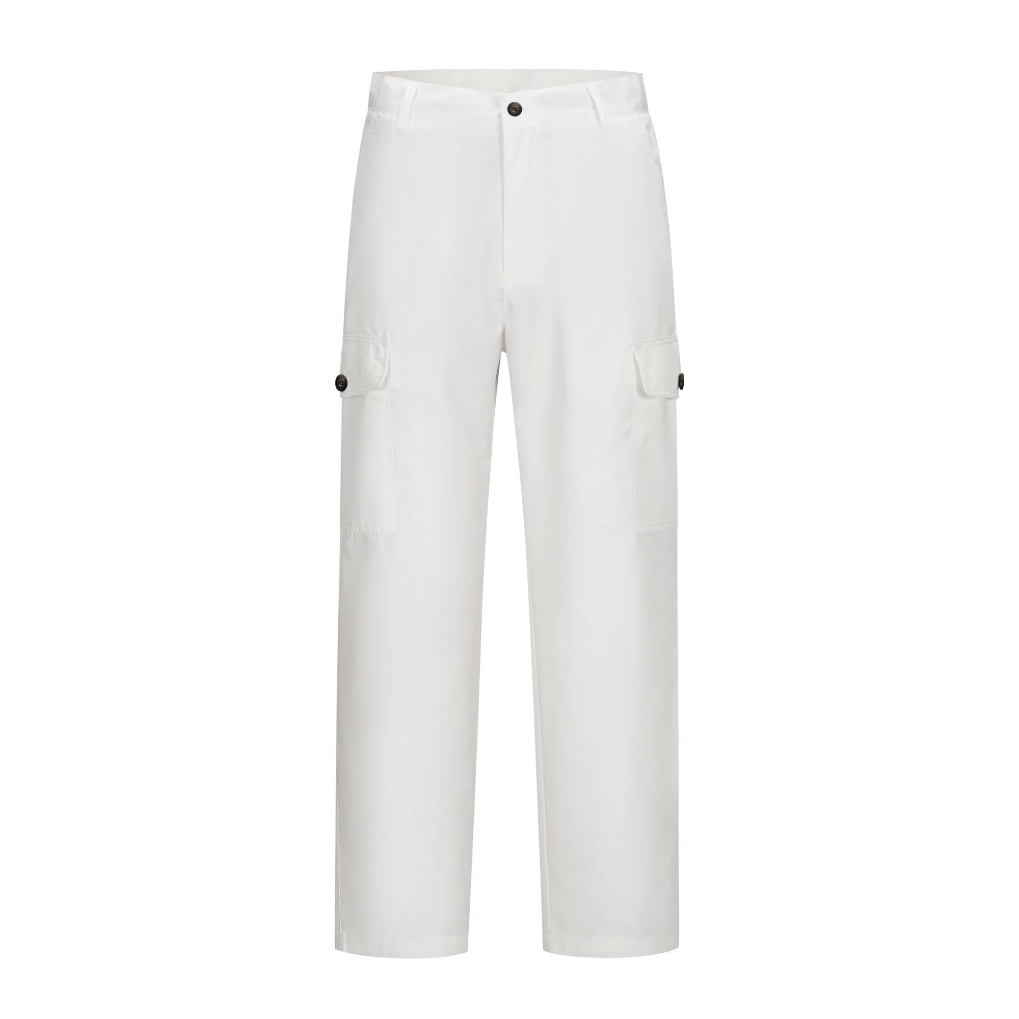 BLACKICON  White and Blue Pants D070