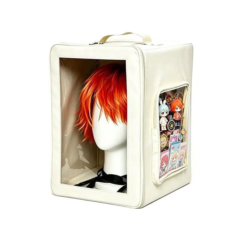 Hanging Wig Head Model Storage Box