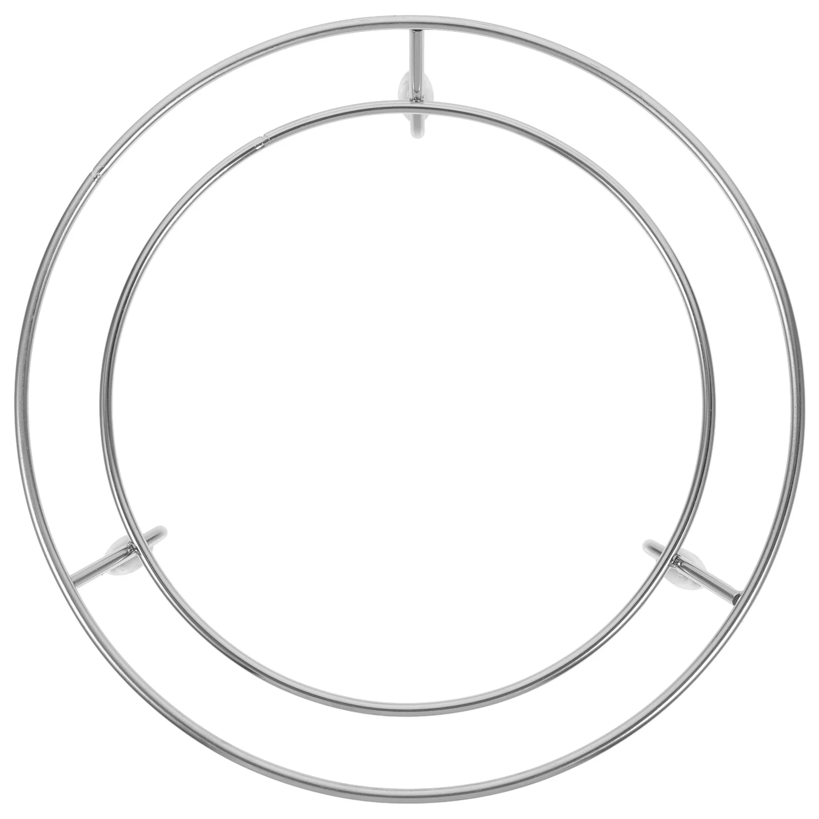 

Stainless Steel Stove Bracket Barbecue Grill Rack Reusable Burner Support Shelf Camping Travel Pan Organizer Pot Rack Holder